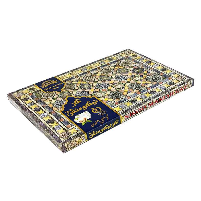 گز نیکومنش لقمه ای 10 درصد پسته - 300 گرم